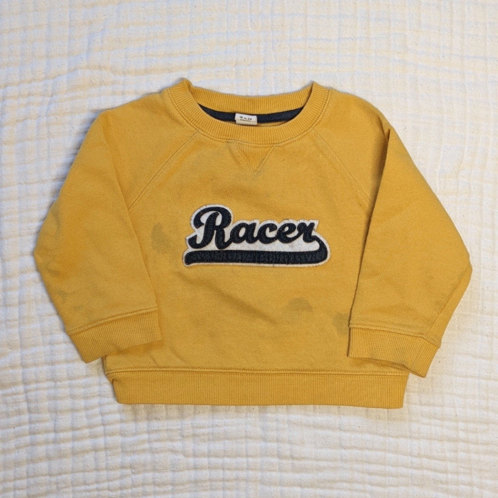 Janie and Jack (play condition) Racer Sweatshirt Play condition